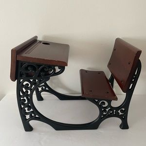 18 Inch Doll Accessory Real Wood Desk